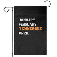 January February Tennessee April Garden Flag Basketball Game Day