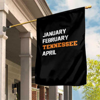 January February Tennessee April Garden Flag Basketball Game Day