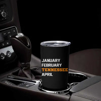 January February Tennessee April Tumbler Cup Basketball Game Day