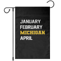 January February Michigan April Garden Flag Basketball Game Day