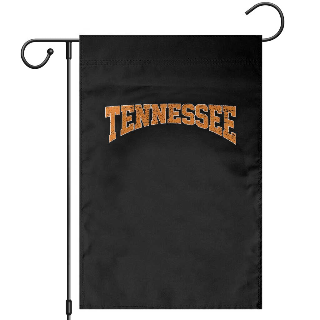 Tennessee Fan Garden Flag Orange Bold Sport State Letters Game Day