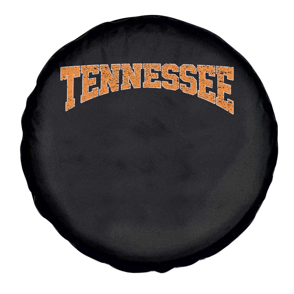 Tennessee Fan Spare Tire Cover Orange Bold Sport State Letters Game Day