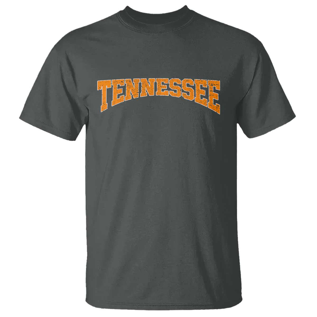 Tennessee Fan T Shirt Orange Bold Sport State Letters Game Day