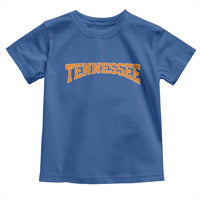 Tennessee Fan Toddler T Shirt Orange Bold Sport State Letters Game Day
