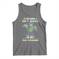 Funny Pickeball Tank Top If You Want A Soft Serve Go Get Ice Cream Paddle - Wonder Print Shop