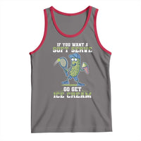 Funny Pickeball Tank Top If You Want A Soft Serve Go Get Ice Cream Paddle - Wonder Print Shop