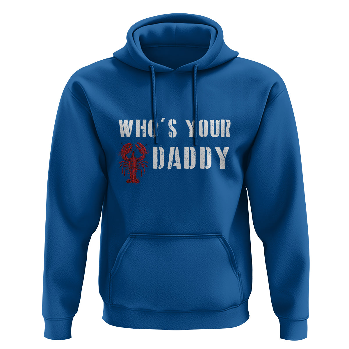 Funny Crawfish Hoodie Who's Your Craw Daddy Vintage Gift For Men - Wonder Print Shop