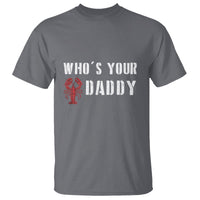 Funny Crawfish T Shirt Who's Your Craw Daddy Vintage Gift For Men - Wonder Print Shop