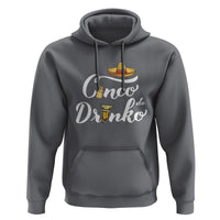 Cinco De Mayo Funny Drinking Hoodie Cinco De Drinko Men Women Tequila - Wonder Print Shop