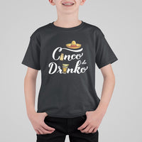 Cinco De Mayo Funny Drinking T Shirt For Kid Cinco De Drinko Men Women Tequila - Wonder Print Shop