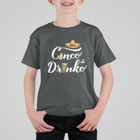 Cinco De Mayo Funny Drinking T Shirt For Kid Cinco De Drinko Men Women Tequila - Wonder Print Shop