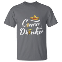 Cinco De Mayo Funny Drinking T Shirt Cinco De Drinko Men Women Tequila - Wonder Print Shop