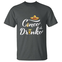 Cinco De Mayo Funny Drinking T Shirt Cinco De Drinko Men Women Tequila - Wonder Print Shop
