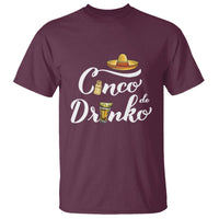 Cinco De Mayo Funny Drinking T Shirt Cinco De Drinko Men Women Tequila - Wonder Print Shop