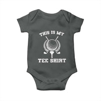 Golf Lover Baby Onesie This Is My Tee Shirt Golfing Player - Wonder Print Shop