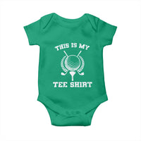 Golf Lover Baby Onesie This Is My Tee Shirt Golfing Player - Wonder Print Shop