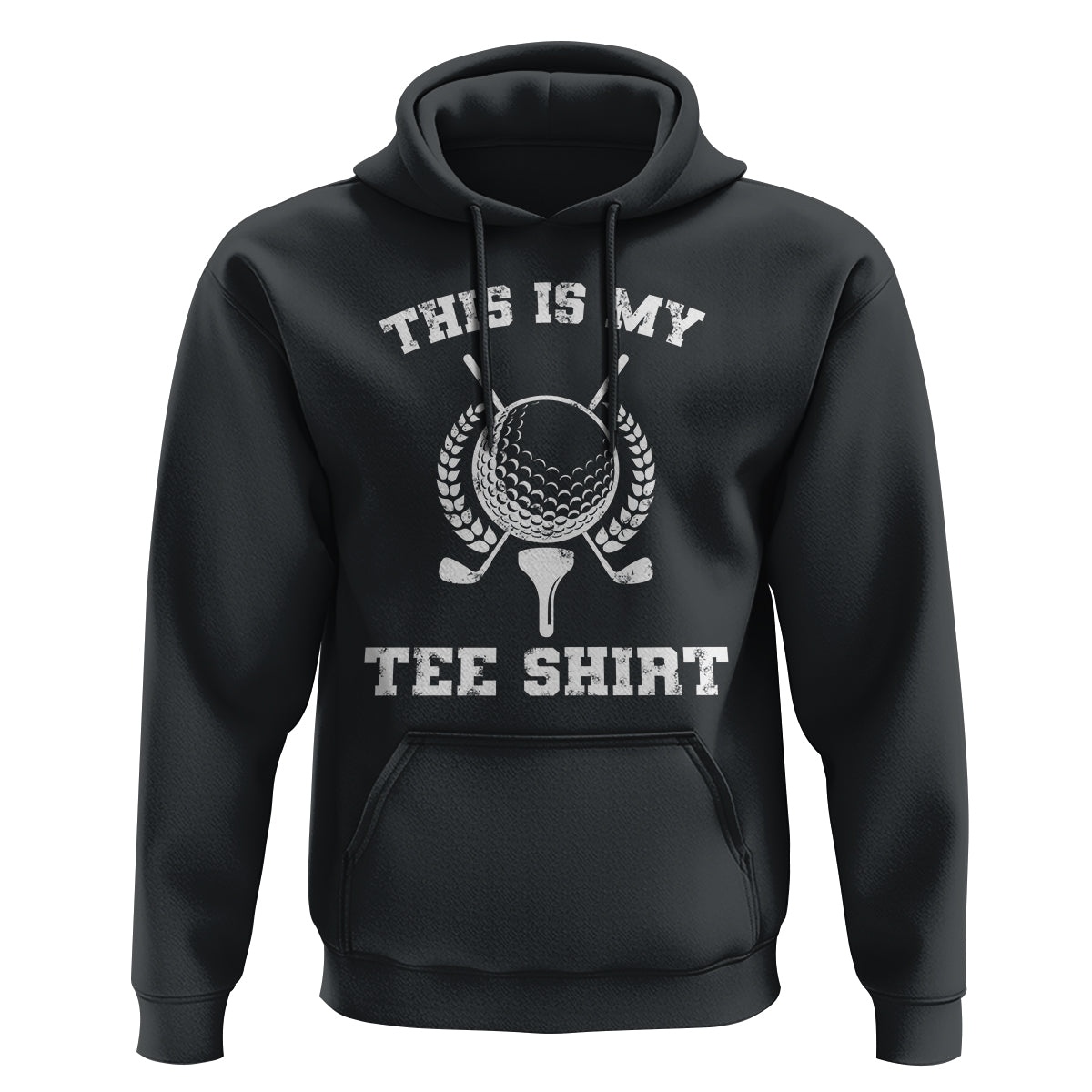 Golf Lover Hoodie This Is My Tee Shirt Golfing Player - Wonder Print Shop