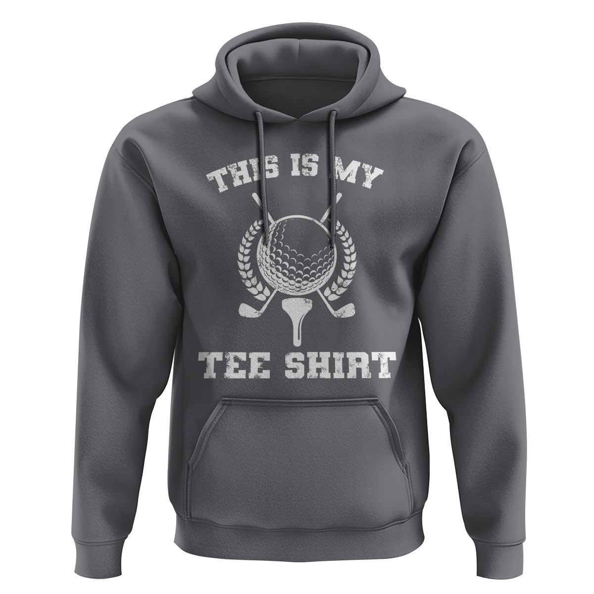Golf Lover Hoodie This Is My Tee Shirt Golfing Player - Wonder Print Shop