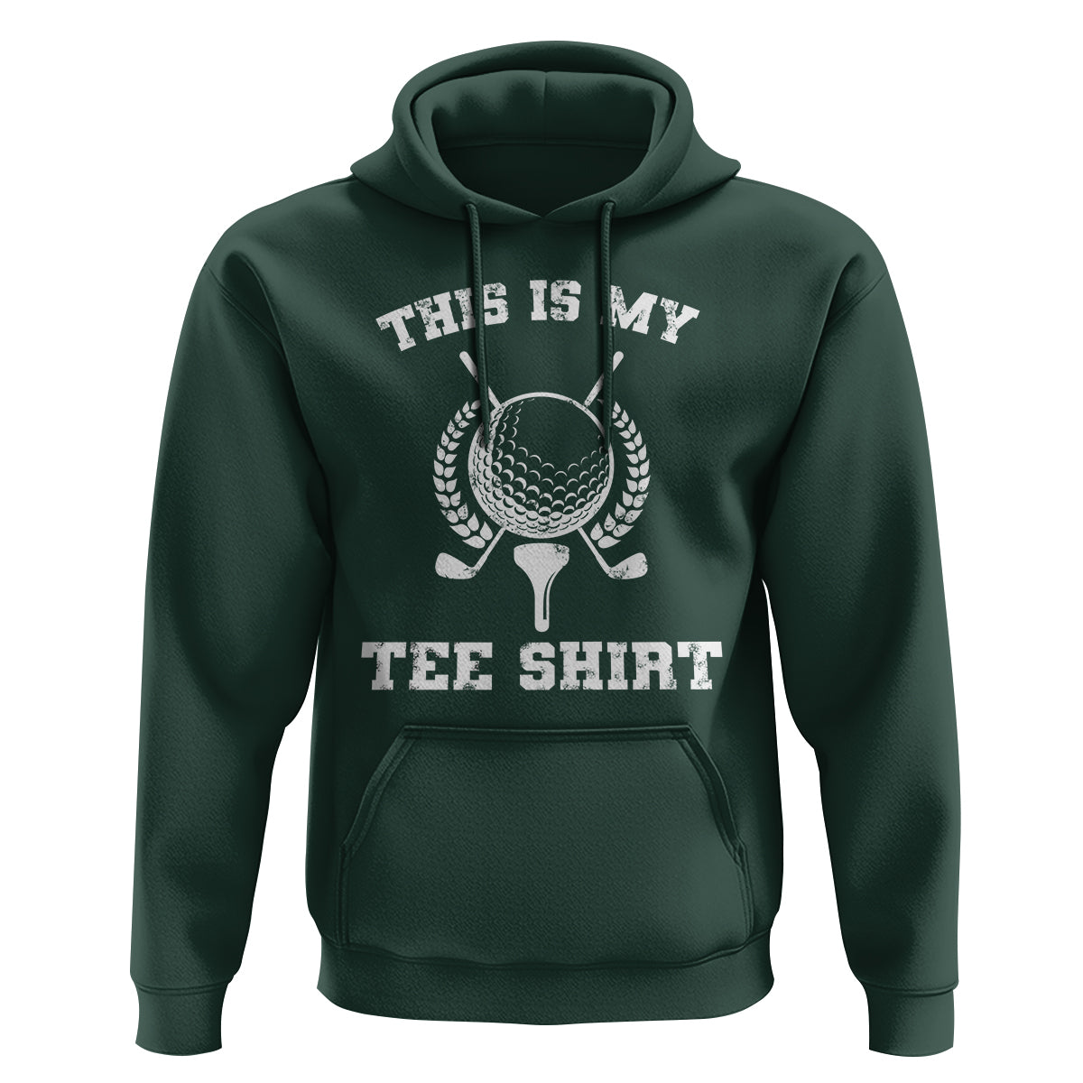 Golf Lover Hoodie This Is My Tee Shirt Golfing Player - Wonder Print Shop