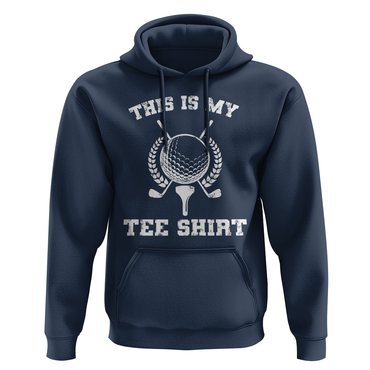 Golf Lover Hoodie This Is My Tee Shirt Golfing Player - Wonder Print Shop