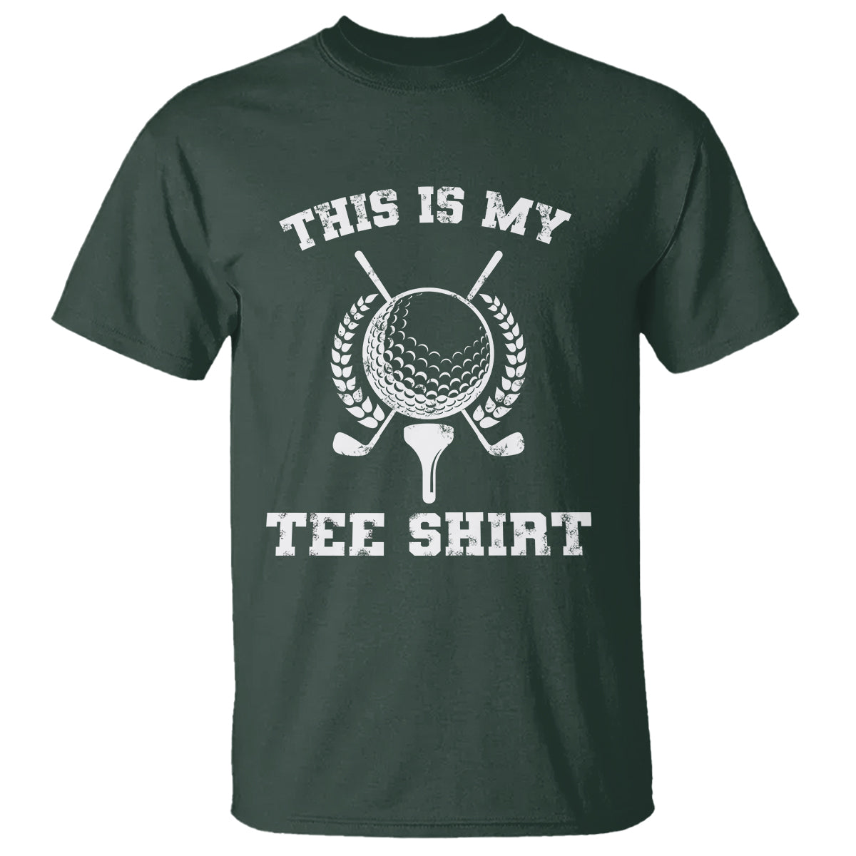 Golf Lover T Shirt This Is My Tee Shirt Golfing Player - Wonder Print Shop