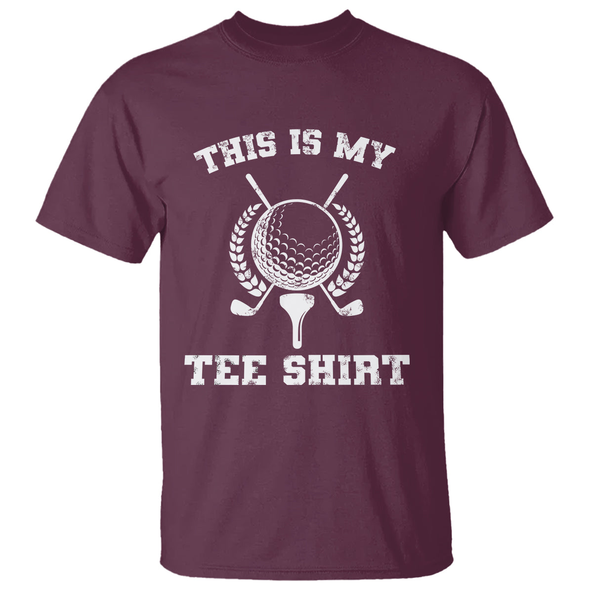 Golf Lover T Shirt This Is My Tee Shirt Golfing Player - Wonder Print Shop