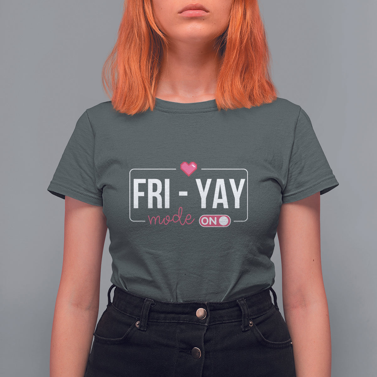Friday Lovers T Shirt For Women Funny Happy Fri Yay - Wonder Print Shop