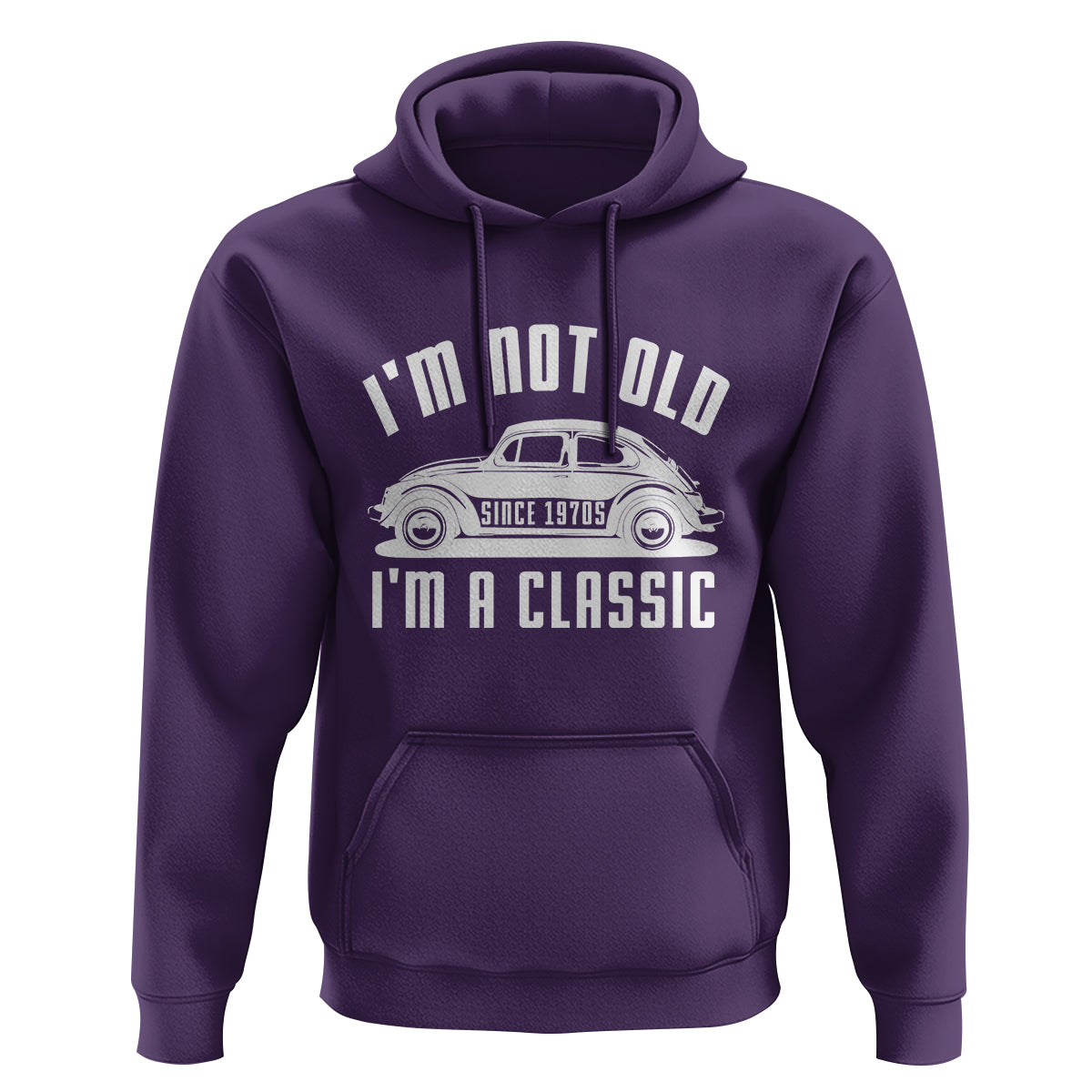 Vintage Car Hoodie I'm Not Old I'm Classic Fathers' s Day - Wonder Print Shop