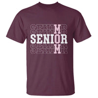 Mom Senior 2025 T Shirt Proud Mom Of A Class Of 2025 Graduate