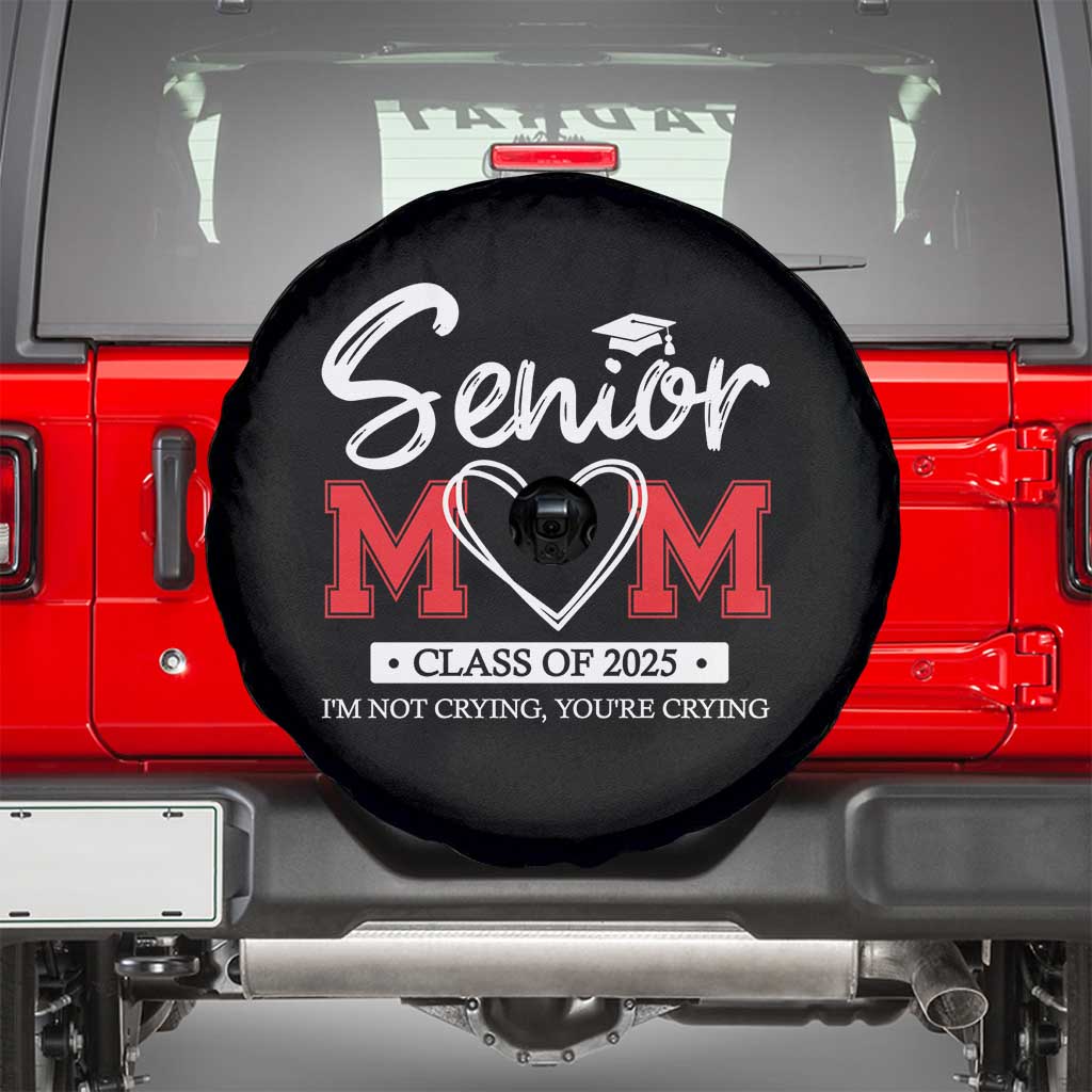 Senior Mom Class Of 2025 Graduate Spare Tire Cover