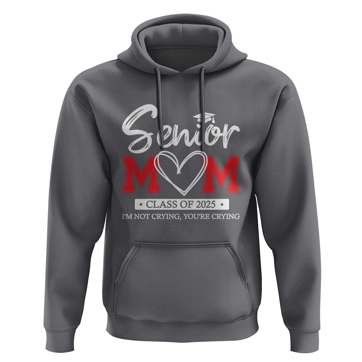 Senior Mom Class Of 2025 Graduate Hoodie