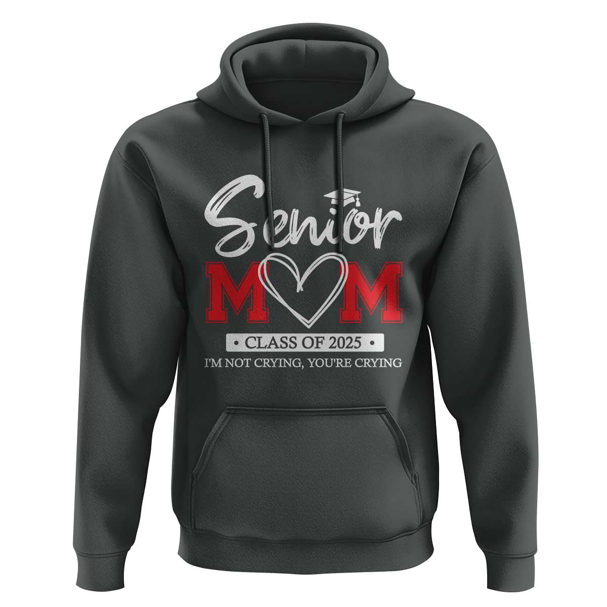 Senior Mom Class Of 2025 Graduate Hoodie