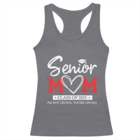 Senior Mom Class Of 2025 Graduate Racerback Tank Top