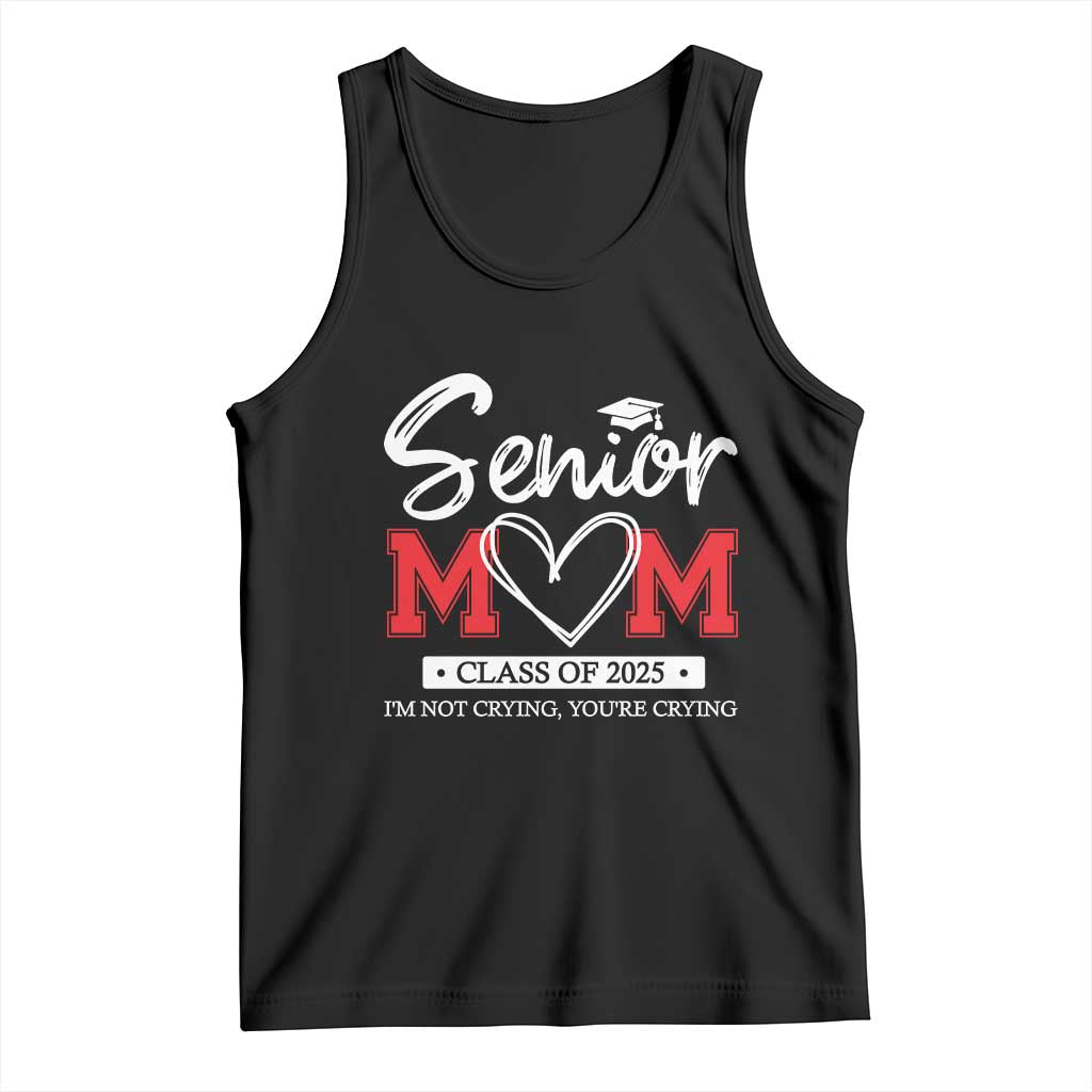 Senior Mom Class Of 2025 Graduate Tank Top