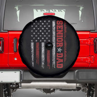 Senior Dad Spare Tire Cover Graduate Proud Dad Class of 2025 Vintage American Flag