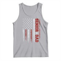 Senior Dad Tank Top Graduate Proud Dad Class of 2025 Vintage American Flag
