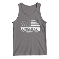 Senior 2025 Graduation Tank Top Class Of 2025 Vintage American Flag