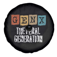 Funny Gen X The Feral Generation Spare Tire Cover