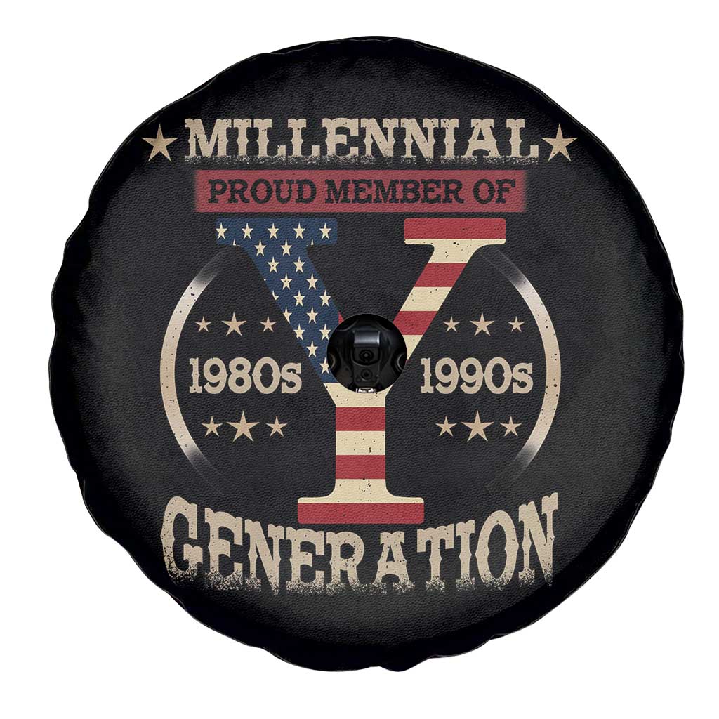 Funny Gen Y Spare Tire Cover Millennial proud Member Of Y Generation