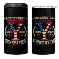 Funny Gen Y 4 in 1 Can Cooler Tumbler Millennial proud Member Of Y Generation