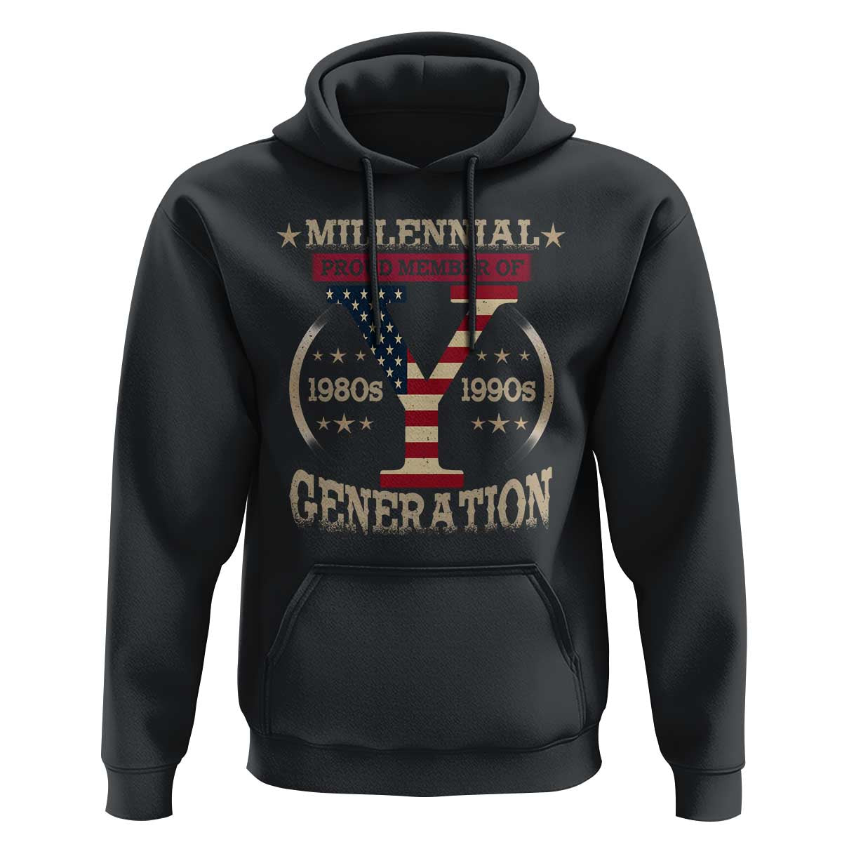 Funny Gen Y Hoodie Millennial proud Member Of Y Generation