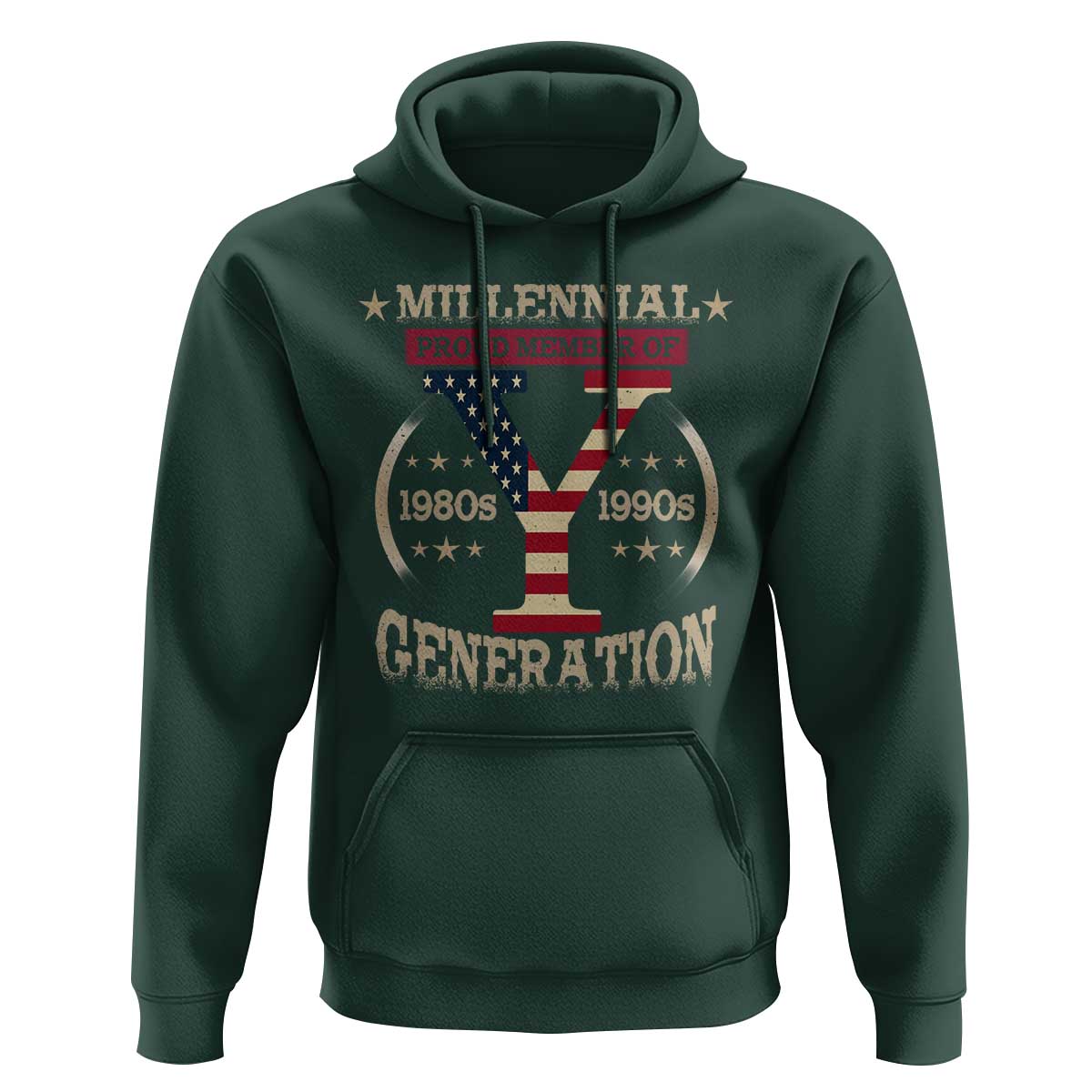 Funny Gen Y Hoodie Millennial proud Member Of Y Generation
