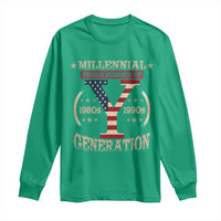 Funny Gen Y Long Sleeve Shirt Millennial proud Member Of Y Generation