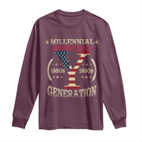 Funny Gen Y Long Sleeve Shirt Millennial proud Member Of Y Generation