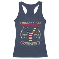 Funny Gen Y Racerback Tank Top Millennial proud Member Of Y Generation