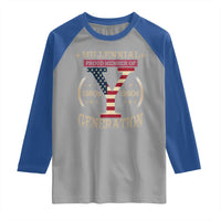 Funny Gen Y Raglan Shirt Millennial proud Member Of Y Generation