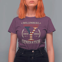 Funny Gen Y T Shirt For Women Millennial proud Member Of Y Generation