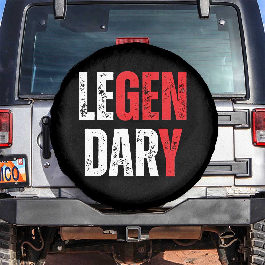 Funny Gen Y Legendary Spare Tire Cover Vintage Generation Y