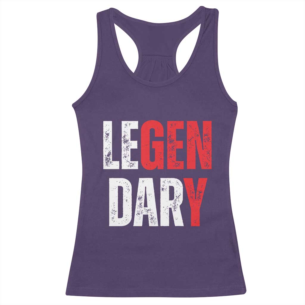 Funny Gen Y Legendary Racerback Tank Top Vintage Generation Y
