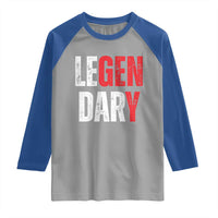 Funny Gen Y Legendary Raglan Shirt Vintage Generation Y